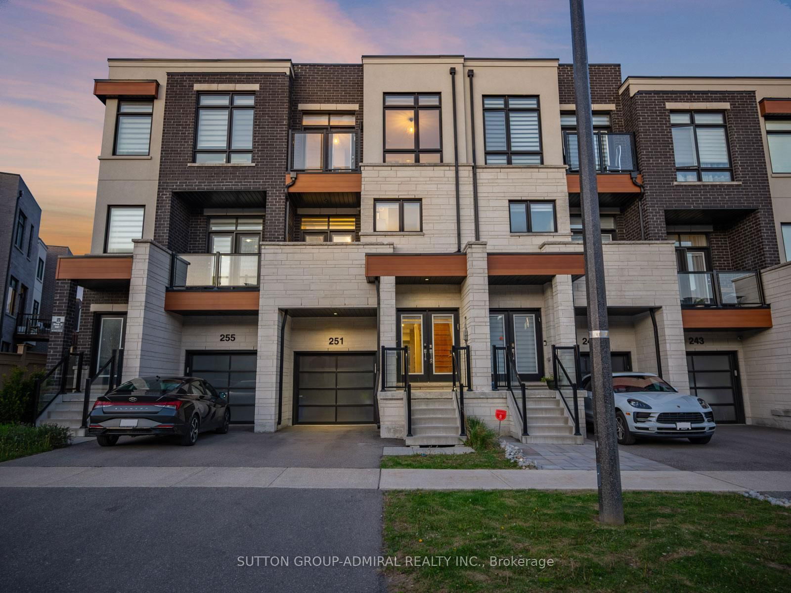 Townhouse for sale at 251 Thomas Cook Avenue, Vaughan, Patterson, L6A 5A1 - MLS: N12161686