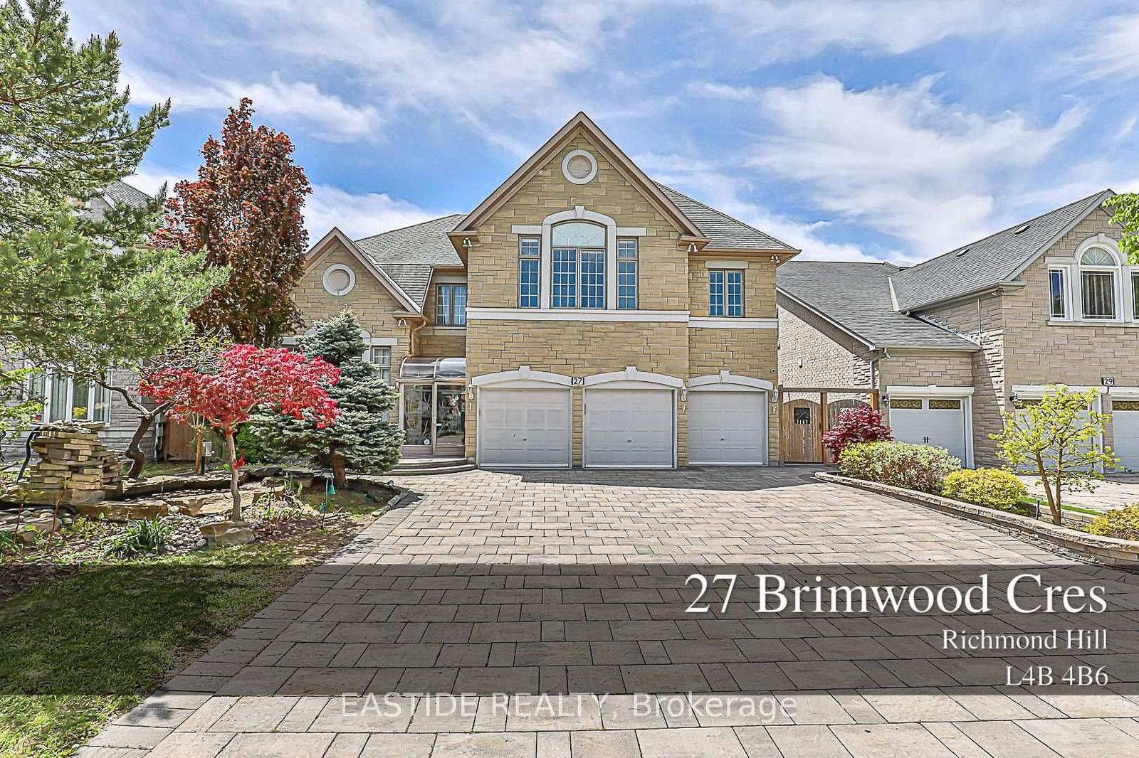 Detached House for sale at 27 Brimwood Crescent, Richmond Hill, Bayview Hill, L4B 4B6 - MLS: N12164458