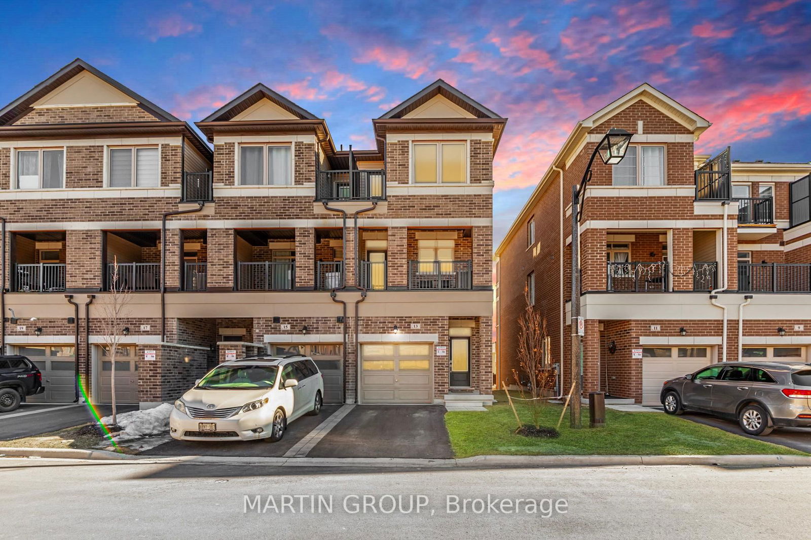 Townhouse for sale at 13 Carneros Way, Markham, Cedar Grove, L6B 1R2 - MLS: N12165312