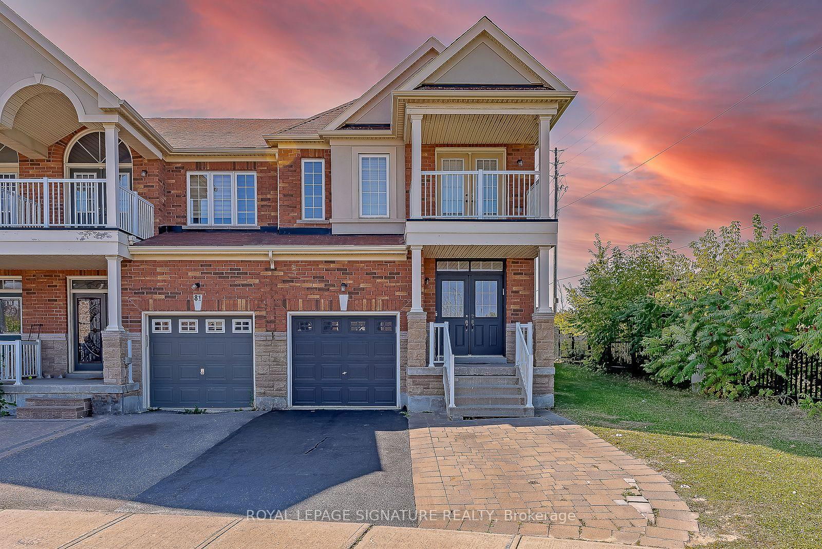 Townhouse for sale at 79 Big Hill Crescent, Vaughan, Patterson, L6A 4K7 - MLS: N12172604