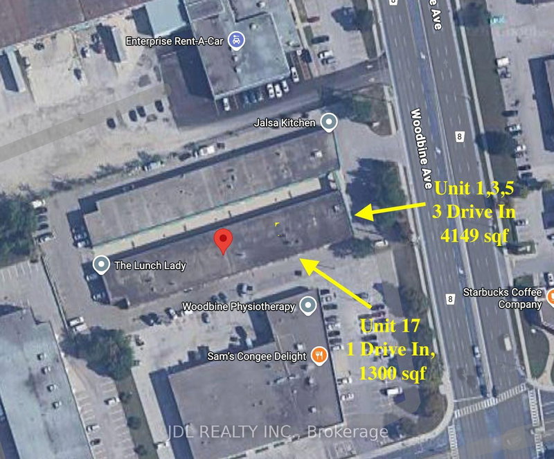 Unit 1,3,5 & 17 - 7370 Woodbine Ave, Markham, L3R 1A5 | Image 2
