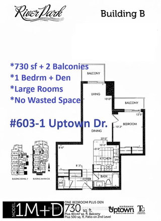 603 - 1 Uptown Drive