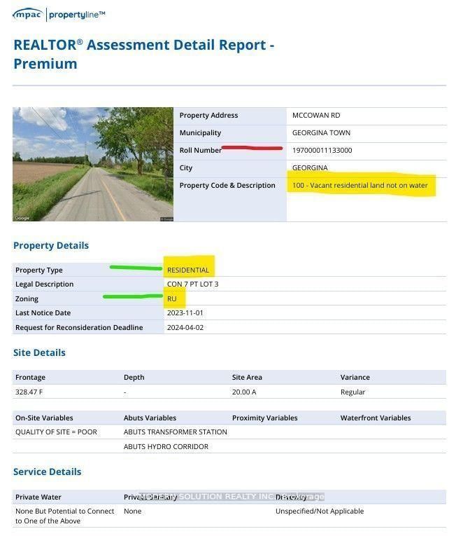 CON 7 PT LOT 3- MCCOWAN RD, Georgina, L0E 1R0 | Image 2