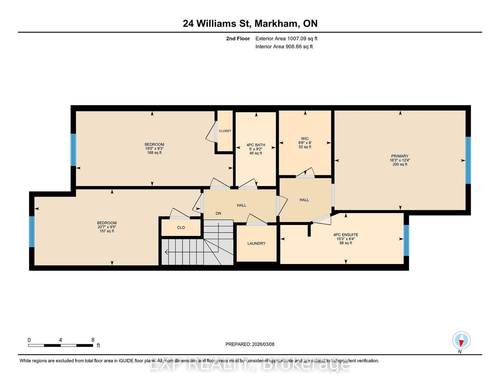 Townhouse for sale at 24 Williams Street, Markham, Ontario, L6C 0C2 - Berczy - MLS: N12944186