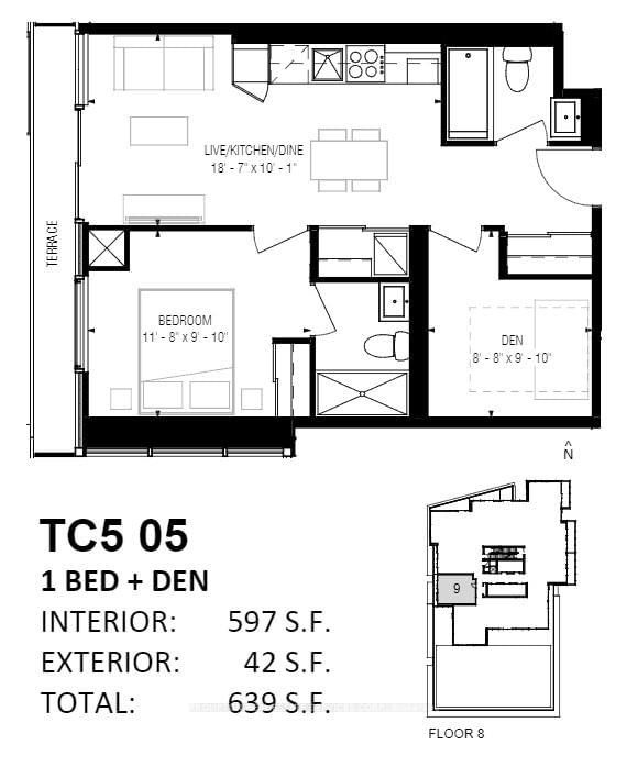 7890 Jane Street, Unit 801 - Photo 2