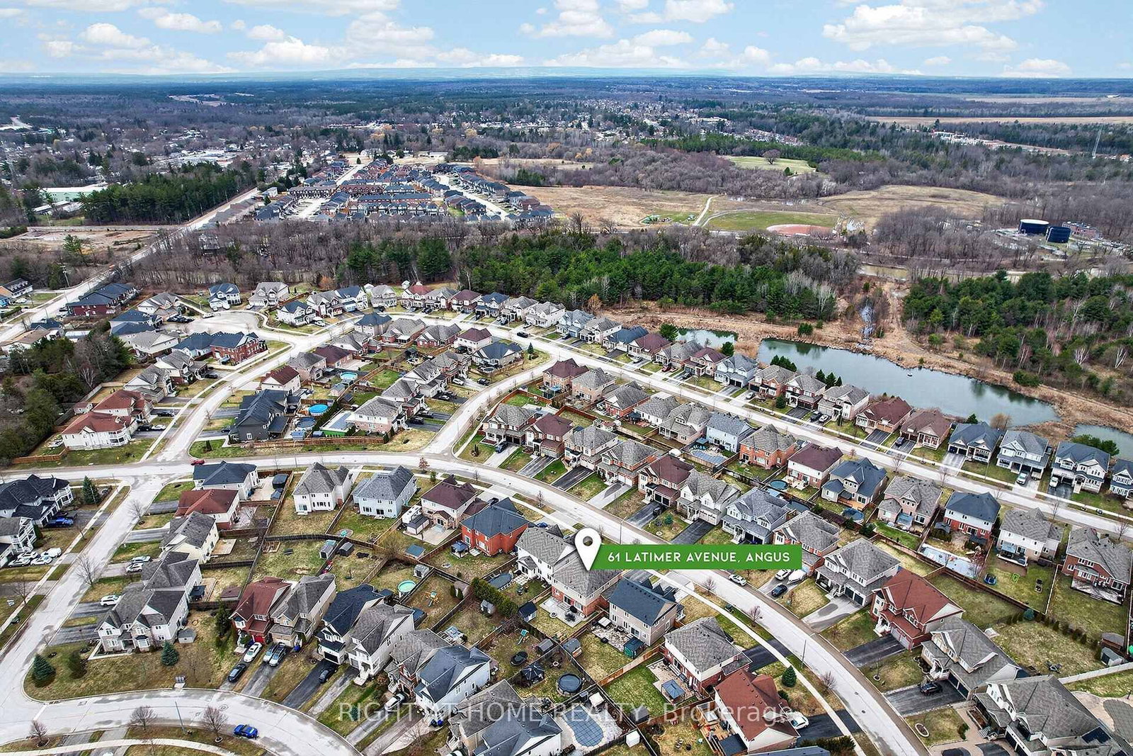 Detached House for sale at 61 Latimer Avenue, Essa, Ontario, L3W 0N3 - Angus - MLS: N13000306