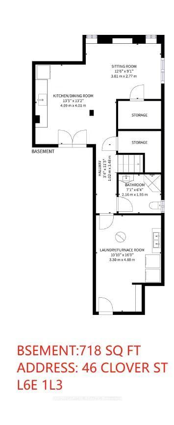 46 Clover Street, Unit BSMT - Photo 8