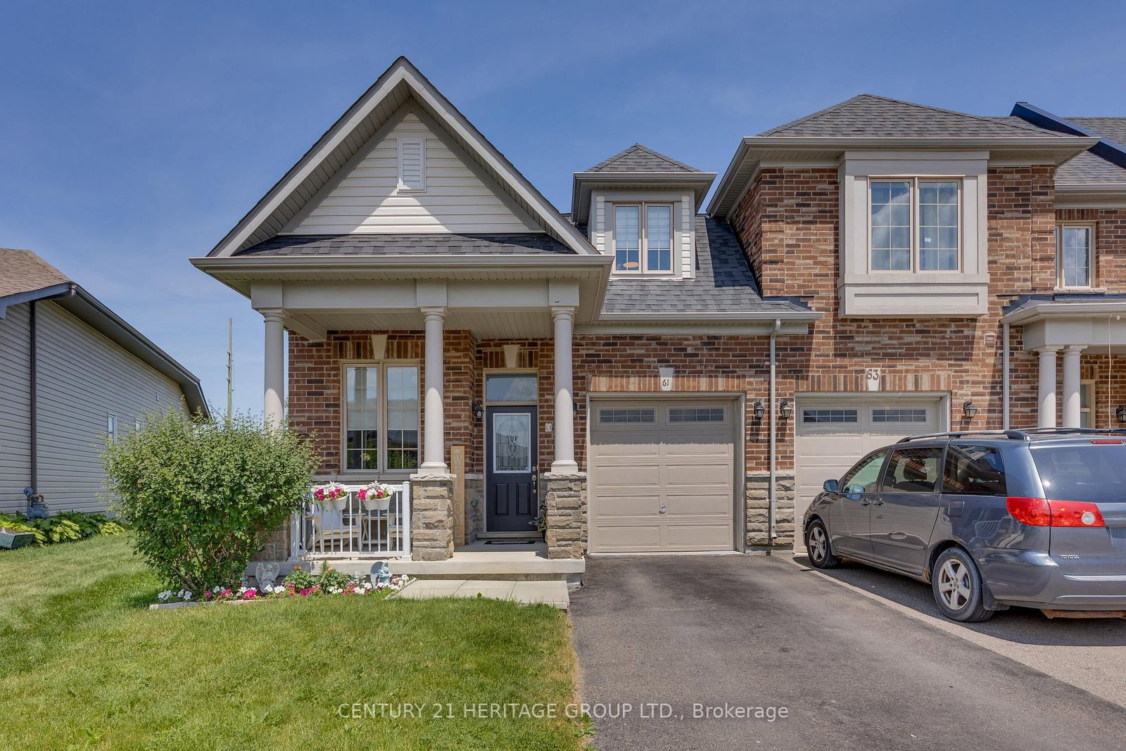 Townhouse for sale at 61 Kingsmere Crescent, New Tecumseth, Ontario, L9R 0K6 - Alliston - MLS: N13059618