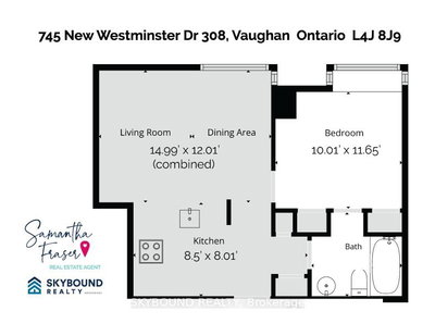 745 New Westminster Drive • #308 • Vaughan, ON photo 3