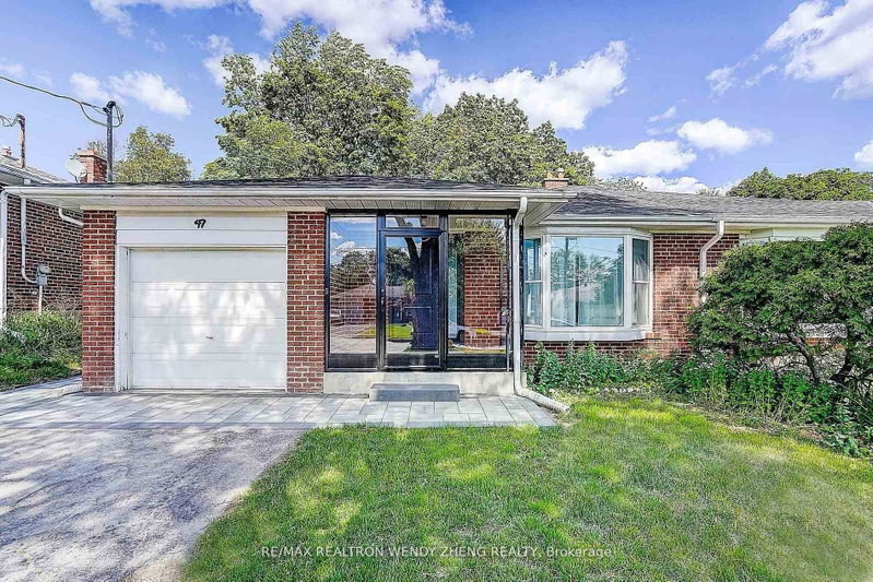 Unit Main — 47 Sherwood Forest Drive, Markham