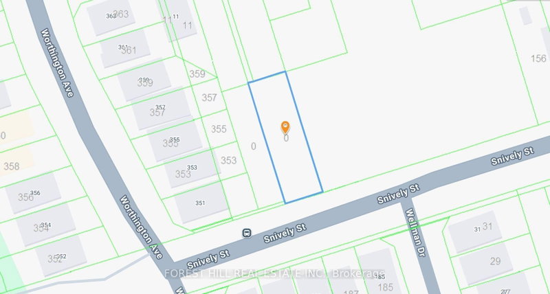 0 (A) Snively Street