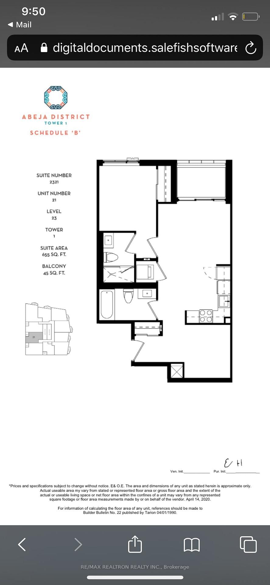 10 Abeja Street • #2321 • Vaughan, ON photo 11