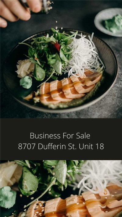 Sale Of Business sold at 18-8707 Dufferin Street, Vaughan, Ontario, L4J0A2 - Patterson - MLS: N5751898