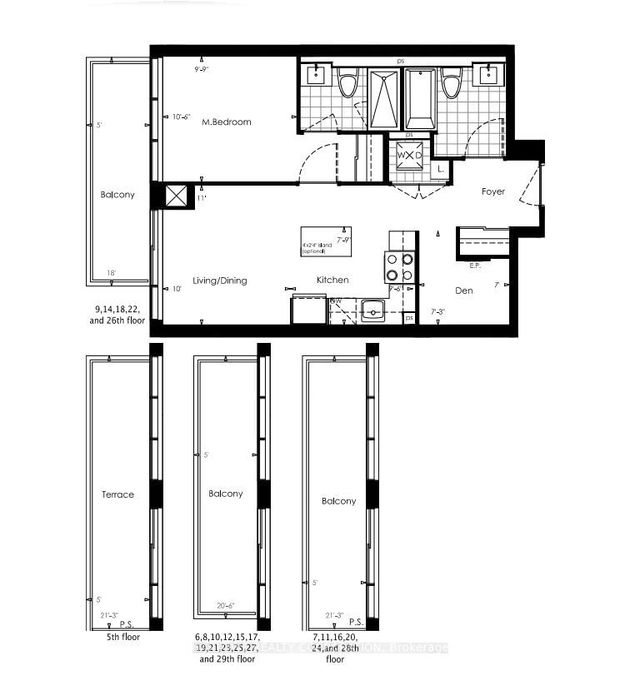 2601 - 105 Oneida Crescent