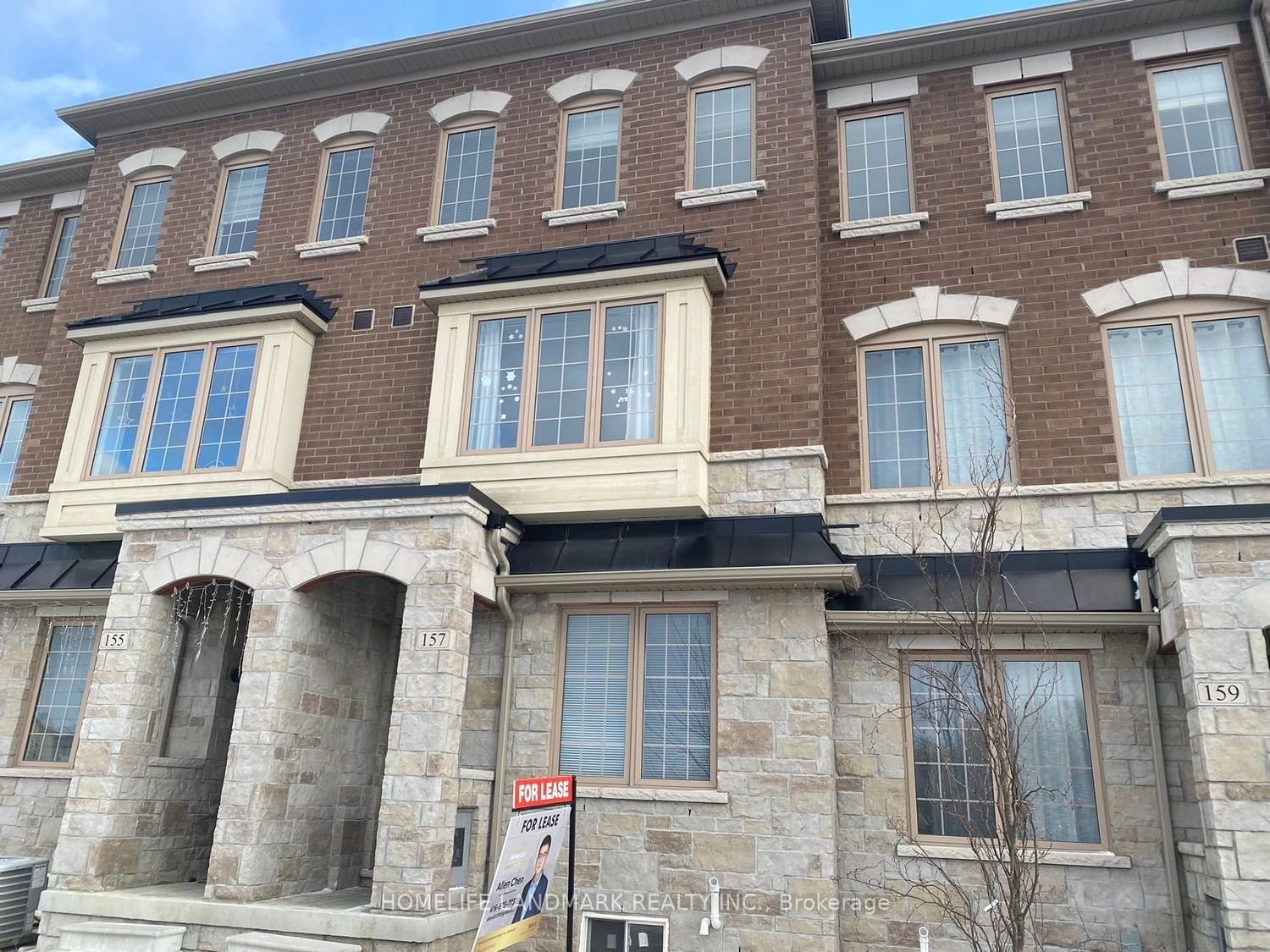 Townhouse leased at 157 Rustle Woods Avenue, Markham, Cornell, L6B 1P8 - MLS: N8108108