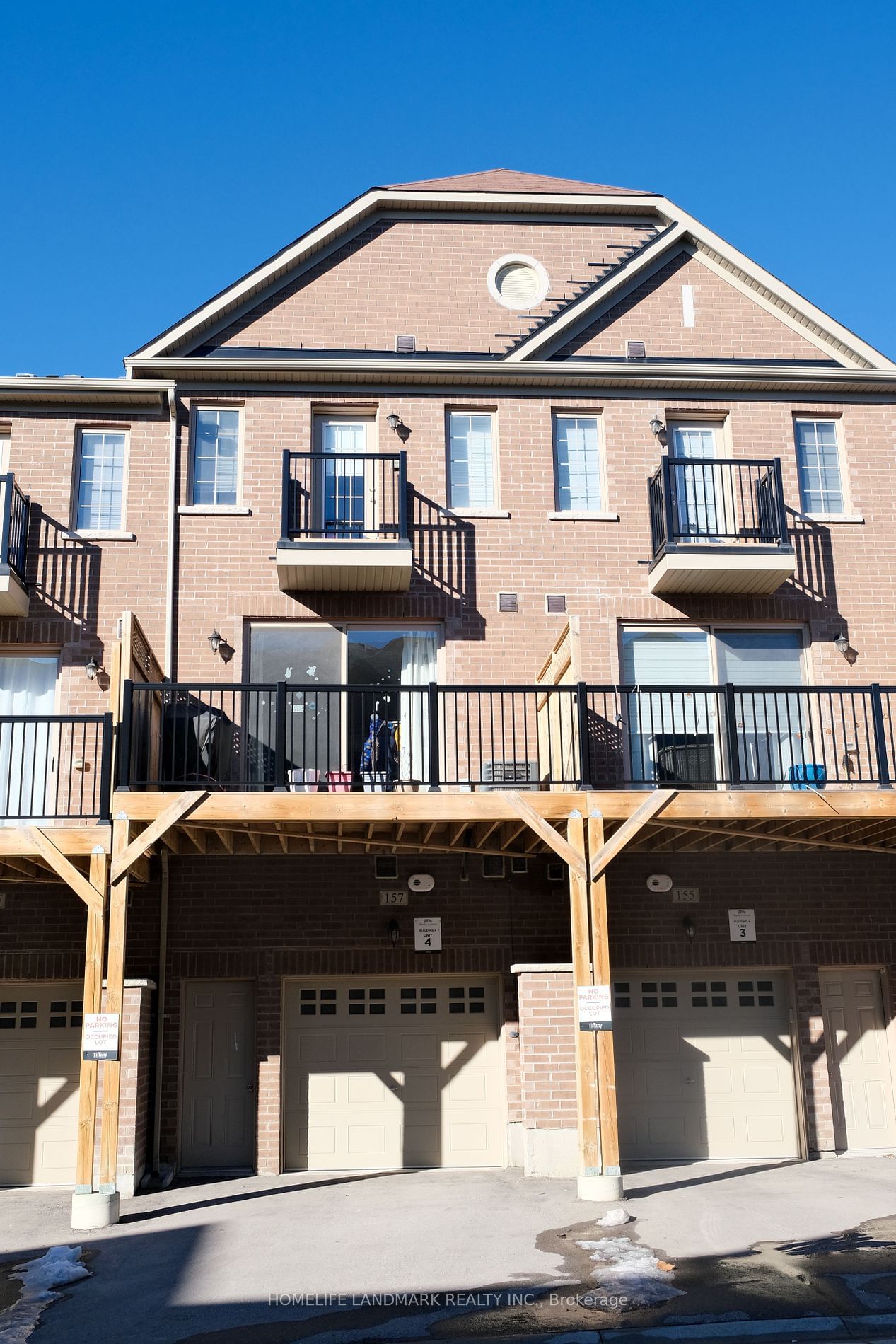 Townhouse leased at 157 Rustle Woods Avenue, Markham, Cornell, L6B 1P8 - MLS: N8108108