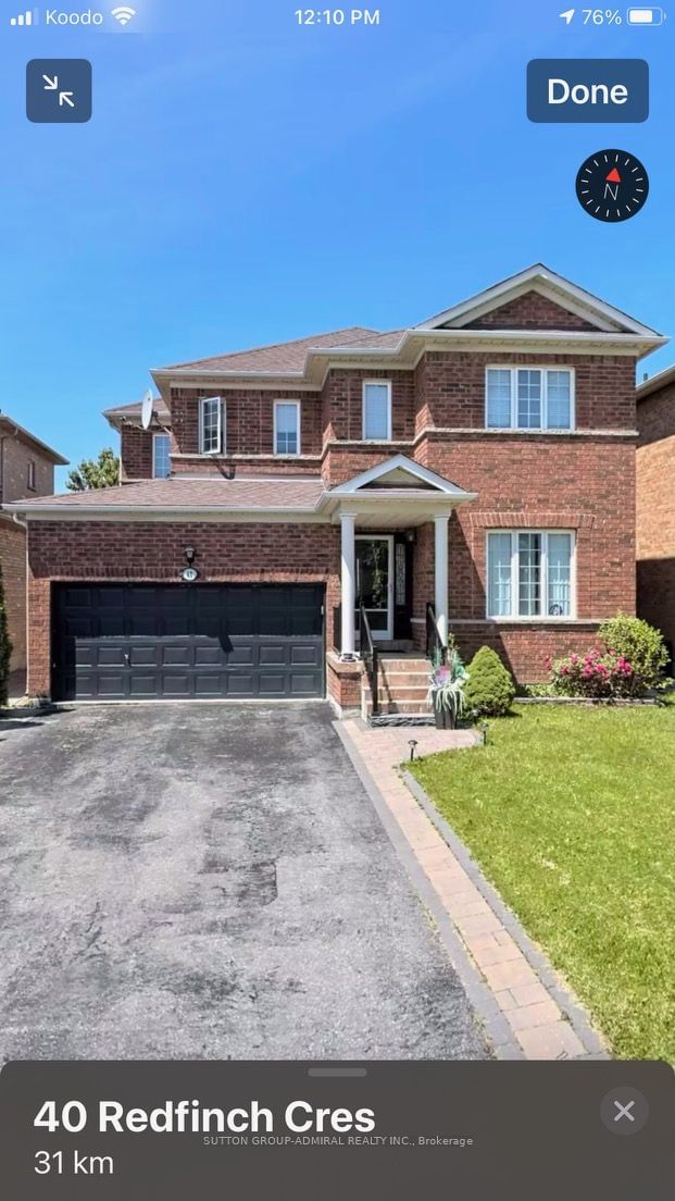 home for sale on 40 Redfinch Crescent