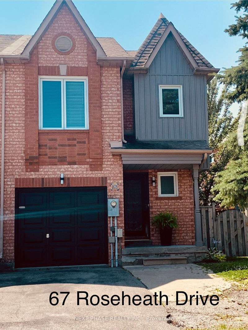 home for lease on 67 Roseheath Drive