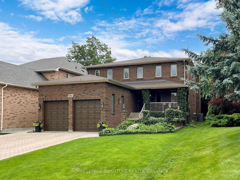 81 Garden Ave  Richmond Hill, L4C 6L6 | Image 1