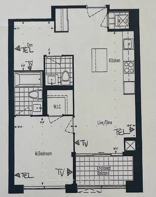 home for lease on 1105-9085 Jane Street