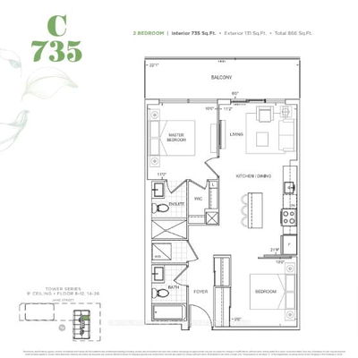 Unit 1722 — 8960 Jane St, Vaughan - Vellore Village image-0-1