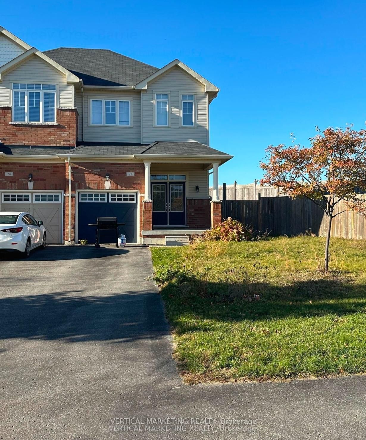 Townhouse leased at 72 Pearcey Crescent, Barrie, West Bayfield, L4N 6R7 - MLS: S11958005