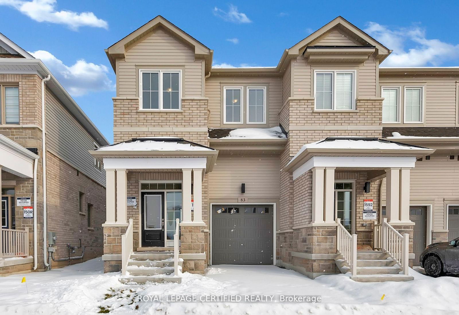 Townhouse for lease at 83 Greer Street, Barrie, Rural Barrie Southeast, L9J 0R5 - MLS: S11962534