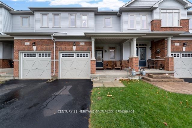 Townhouse for lease at 93 Pearcey Crescent, Barrie, West Bayfield, L4N 7H6 - MLS: S11967494