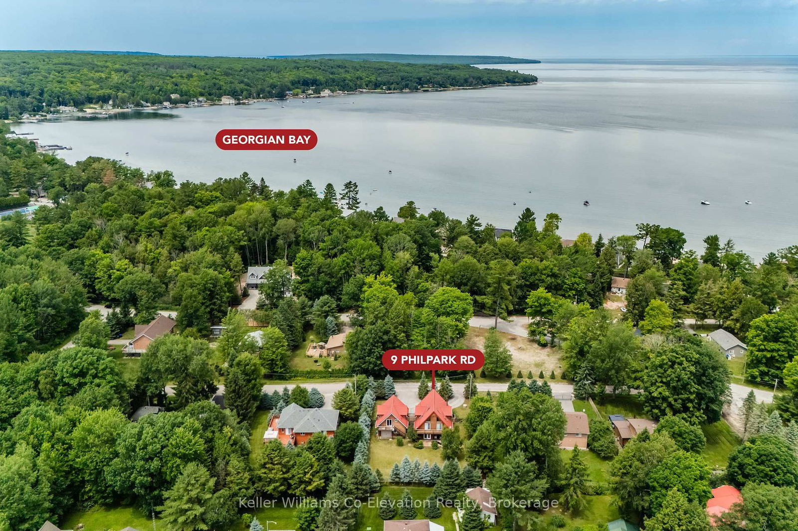 Detached House for sale at 9 Philpark Road, Tiny, Rural Tiny, L9M 0M7 - MLS: S12102709