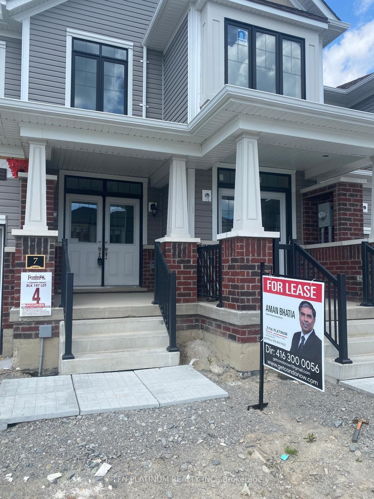 Townhouse for sale at 7 Tamworth Terrace, Barrie, Rural Barrie Southeast, L9J 0W5 - MLS: S12111026