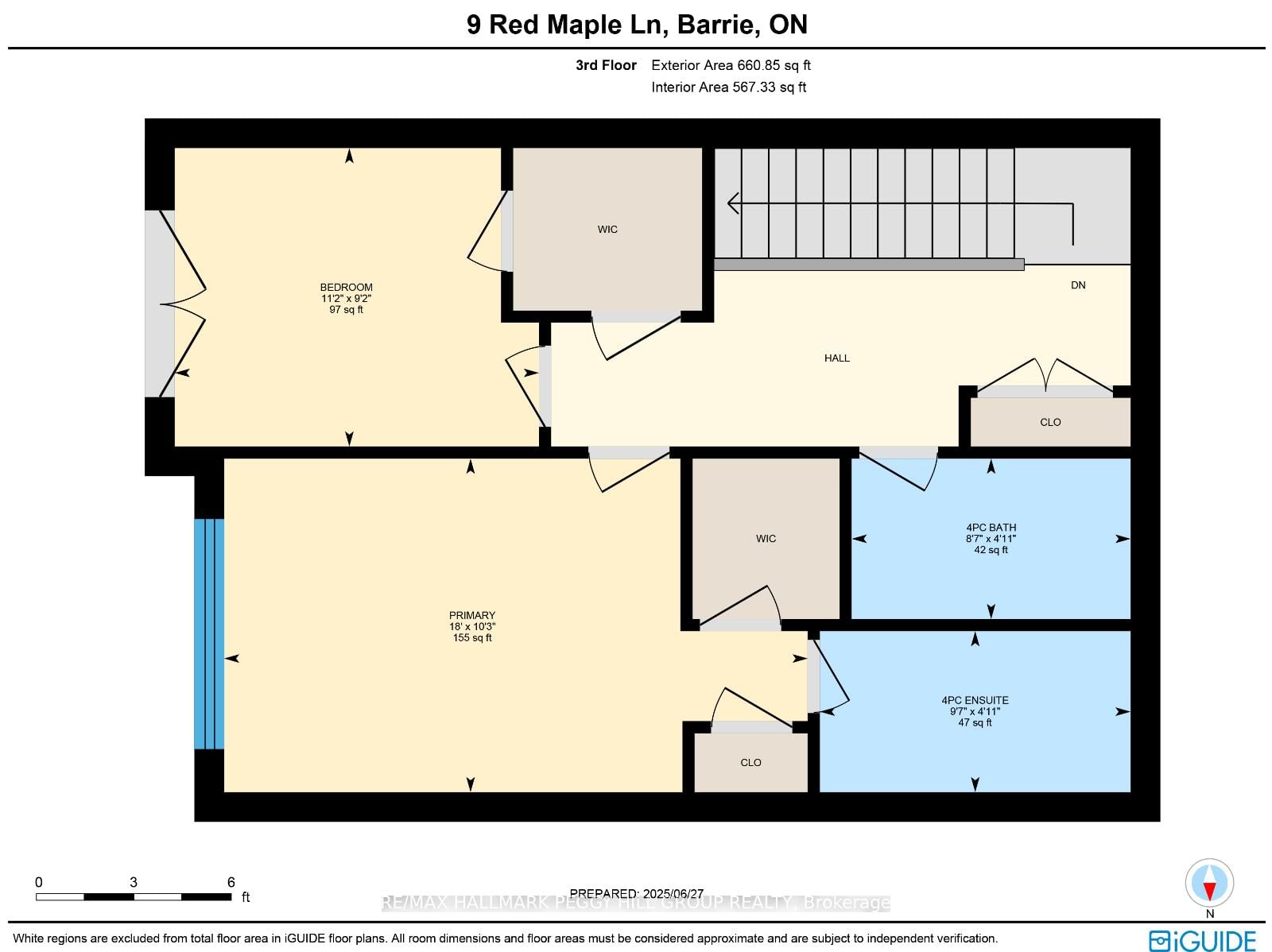 Townhouse leased at 9 Red Maple Lane, Barrie, Ontario, L9J 0N4 - Innis-Shore - MLS: S12377322