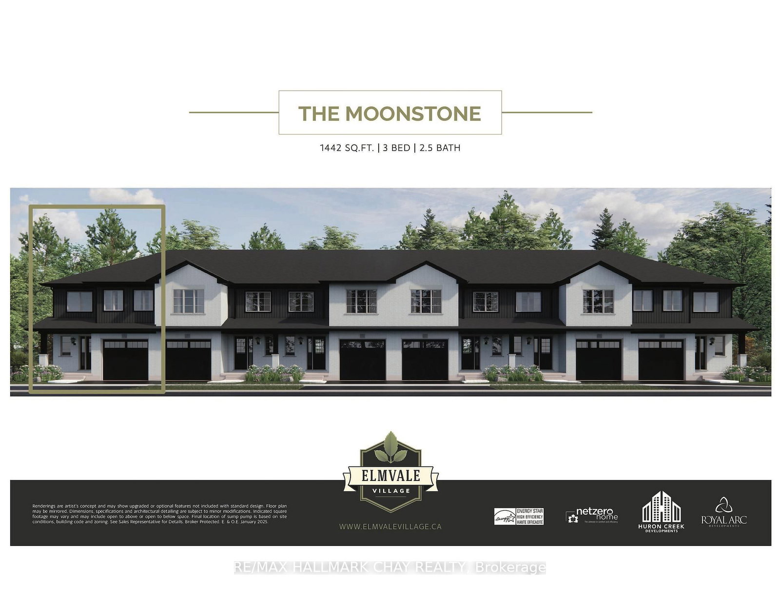 Townhouse for sale at Lot 19 169 Queen Street, Springwater, Ontario, L0L 1P0 - Elmvale - MLS: S12467793