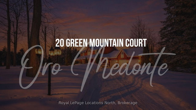 20 Green Mountain Court