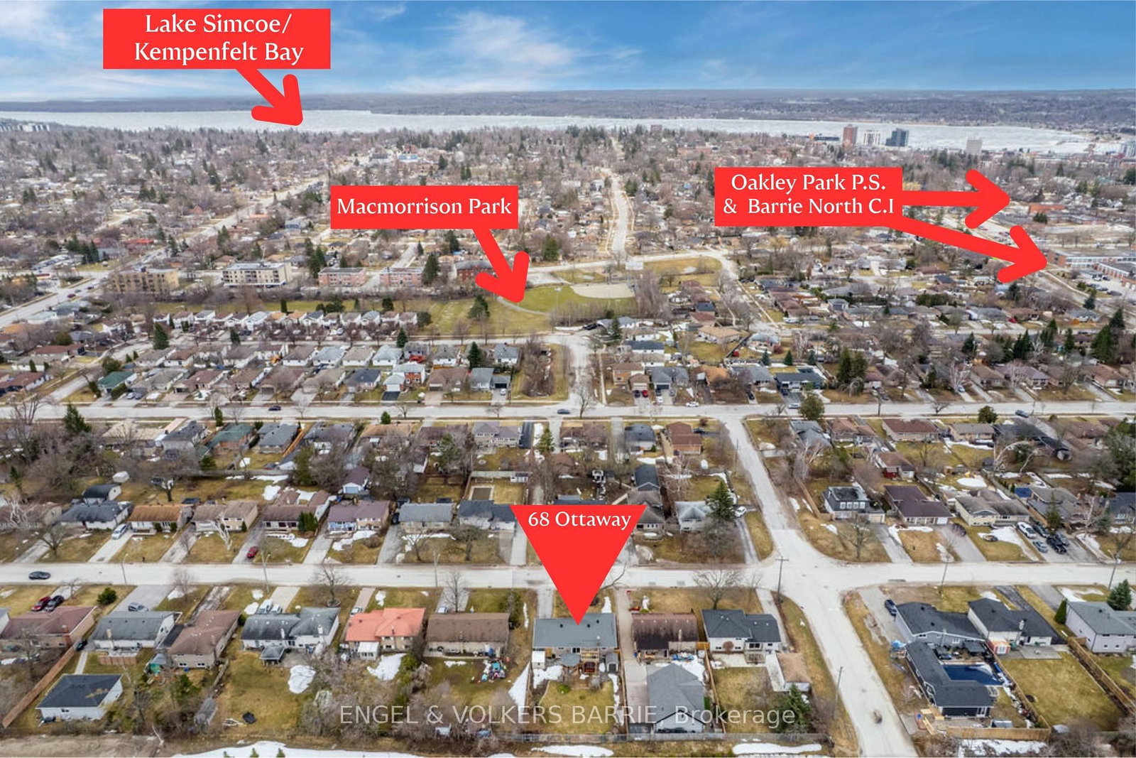 Detached House for sale at 68 Ottaway Avenue, Barrie, Ontario, L4M 2X2 - Wellington - MLS: S12952368