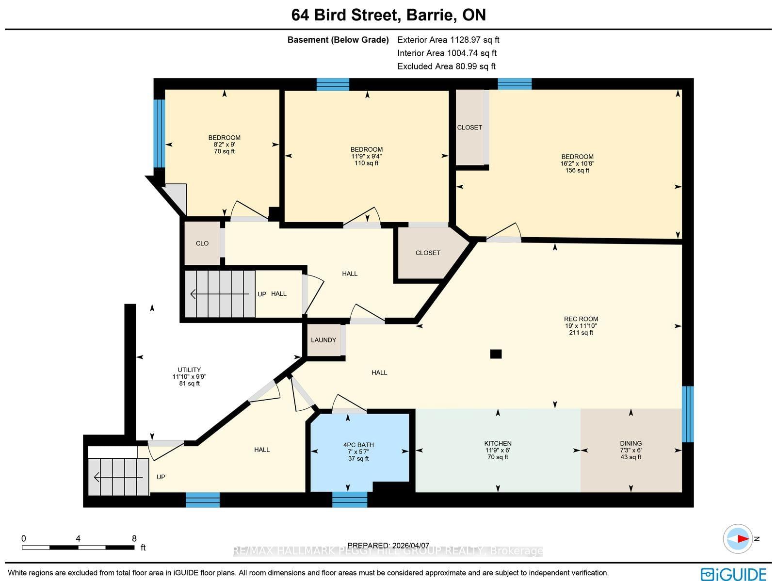 Detached House for sale at 64 Bird Street, Barrie, Ontario, L4N 0X3 - Edgehill Drive - MLS: S12975436