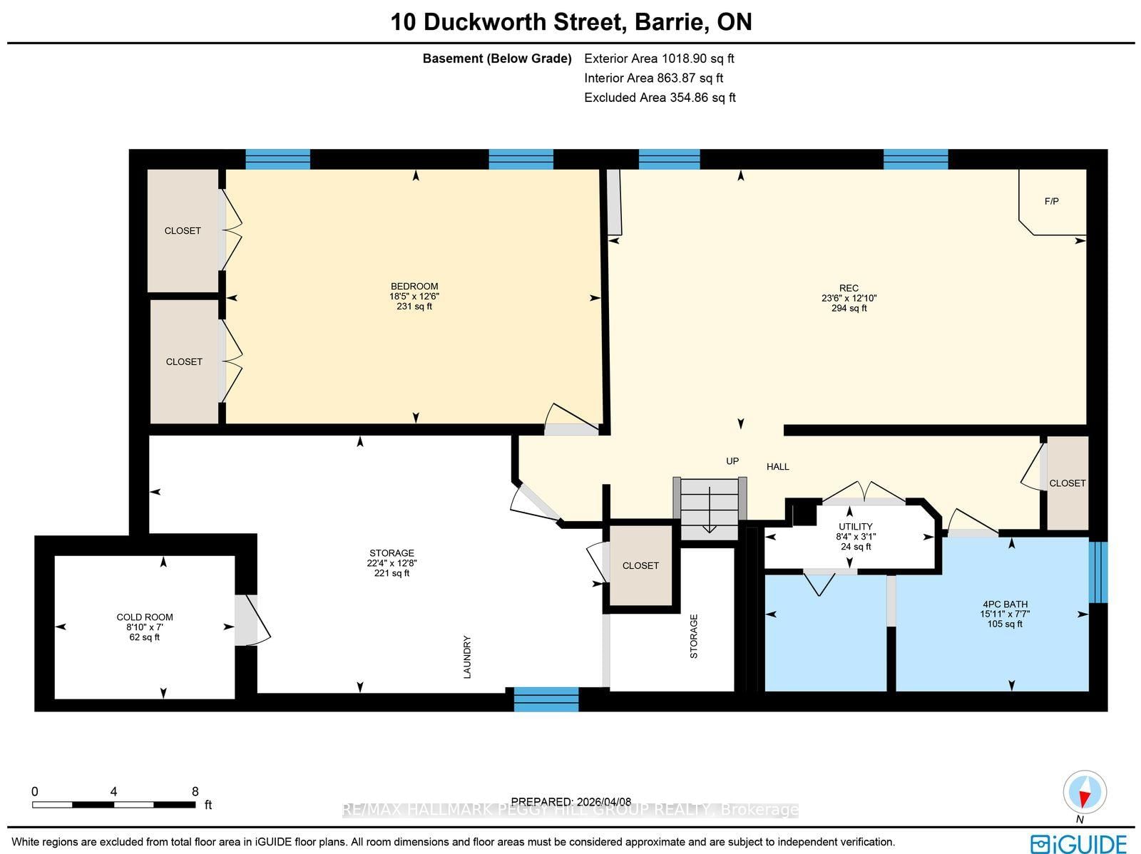 Detached House for sale at 10 Duckworth Street, Barrie, Ontario, L4M 3V8 - North Shore - MLS: S12982370