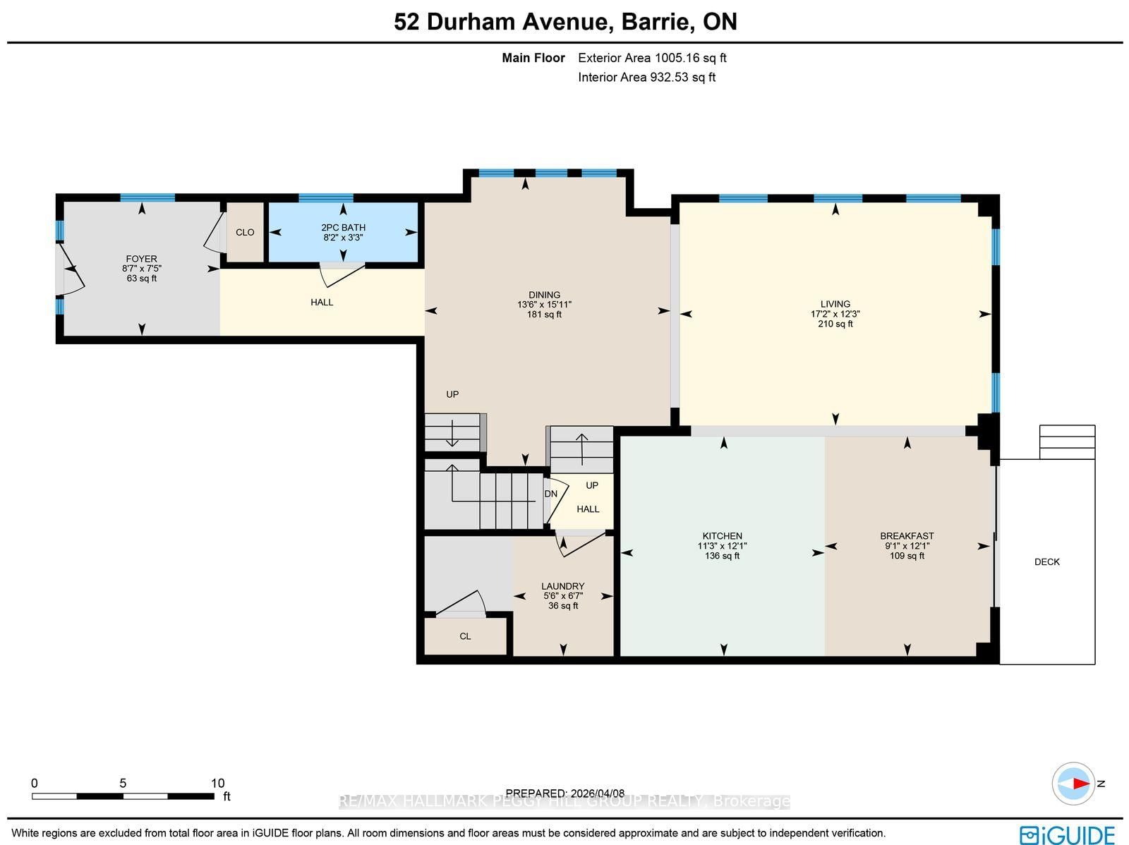Detached House for sale at 52 Durham Avenue, Barrie, Ontario, L9J 0W7 - Rural Barrie Southeast - MLS: S12984296