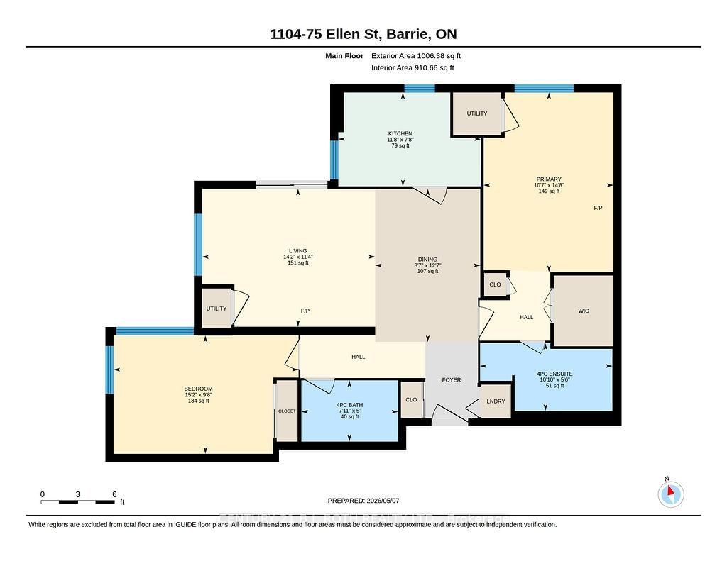 75 Ellen Street • #1104 • Barrie, ON photo 36