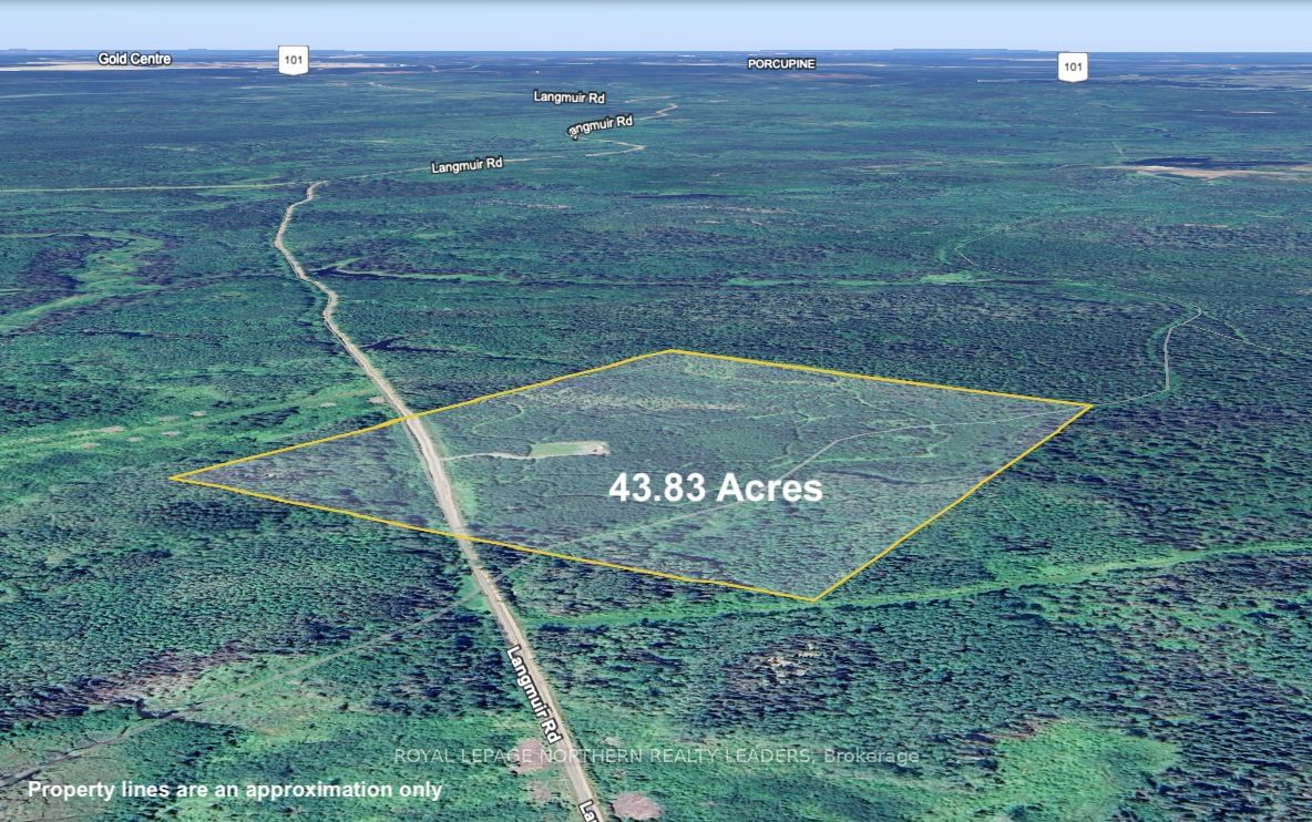 Vacant Land sold at PCL 19333 Langmuir, Timmins, P0N 1C0 - MLS: T10408584