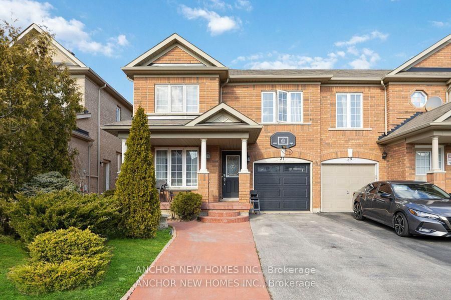 Townhouse leased at 31 Quailvalley Drive, Brampton, Sandringham-Wellington, L6R 0N4 - MLS: W11883510