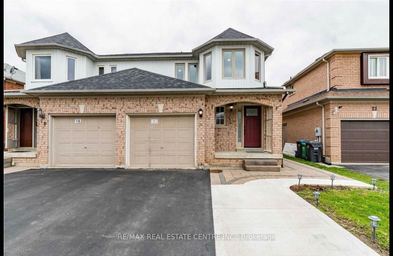 Semi-Detached House leased at 20 Arid Avenue, Brampton, Sandringham-Wellington, L6R 1P9 - MLS: W11904804