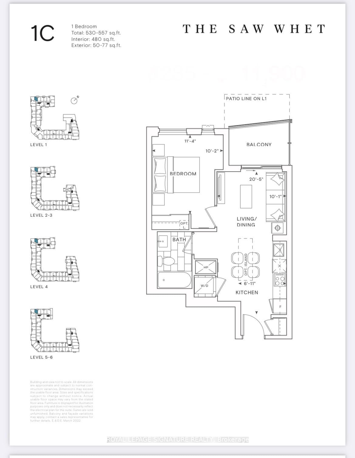 Condo leased at 235-2501 Saw Whet Boulevard, Oakville, 1007 - GA Glen Abbey, L6M 5N2 - MLS: W11908796