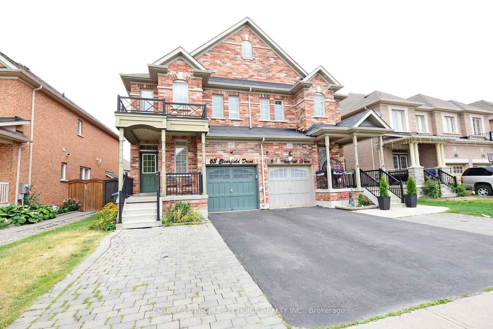 Semi-Detached House leased at 63 Clearfield Drive, Brampton, Bram East, L6P 3J4 - MLS: W11909605