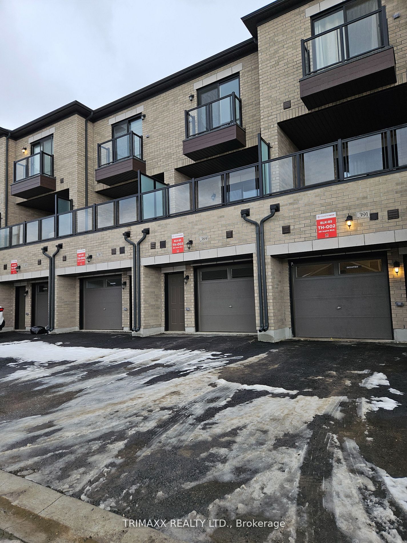 Townhouse leased at 389 Inspire Boulevard, Brampton, Sandringham-Wellington North, L6R 4E4 - MLS: W11909764