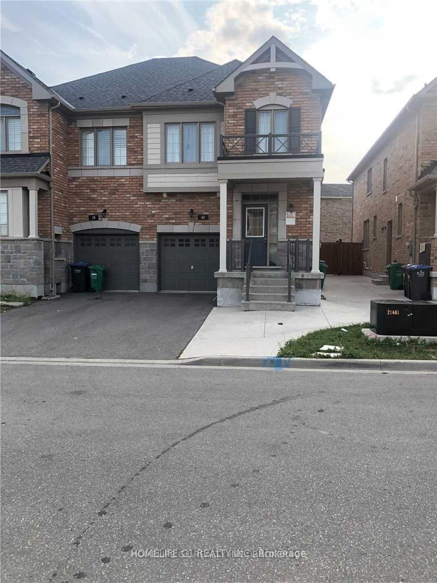 Semi-Detached House leased at 40 Bernadino Street, Brampton, Bram East, L6P 4G1 - MLS: W11911117