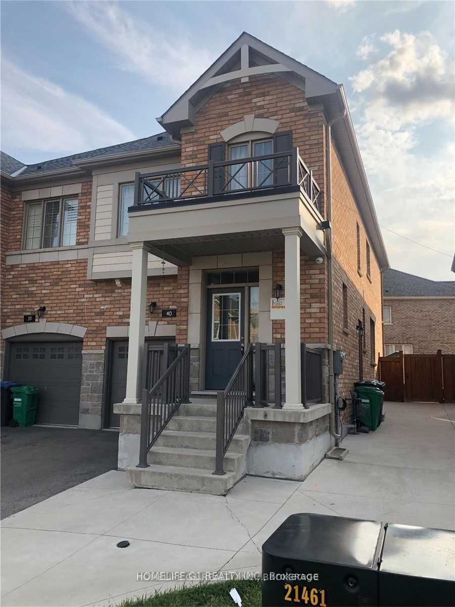 Semi-Detached House leased at 40 Bernadino Street, Brampton, Bram East, L6P 4G1 - MLS: W11911117