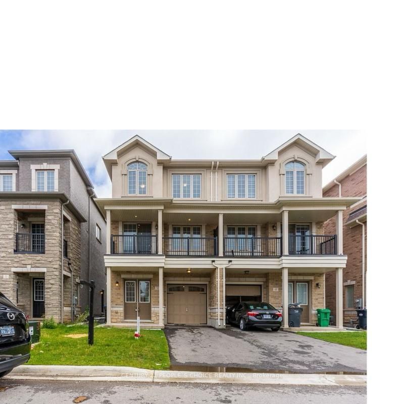 Semi-Detached House leased at 51 Hashmi Place, Brampton, Credit Valley, L6Y 6J9 - MLS: W11912202