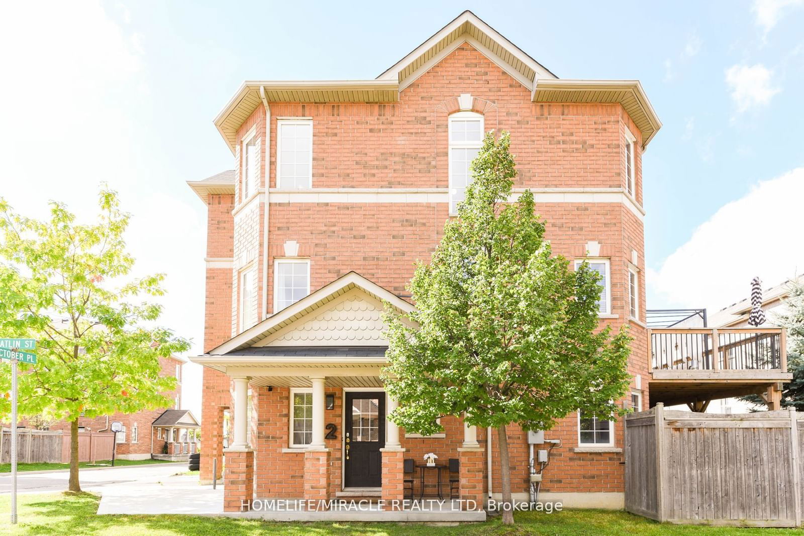 Townhouse for sale at 2 October Place, Brampton, Brampton West, L6Y 0R6 - MLS: W11915323