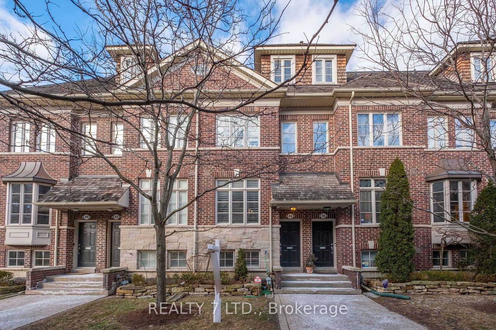 Townhouse for sale at 44 Furrow Lane, Toronto, Islington-City Centre West, M8Z 0A3 - MLS: W11915919