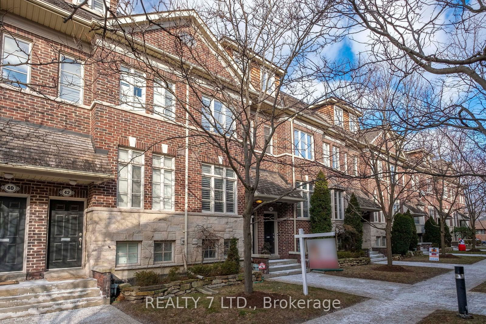 Townhouse for sale at 44 Furrow Lane, Toronto, Islington-City Centre West, M8Z 0A3 - MLS: W11915919